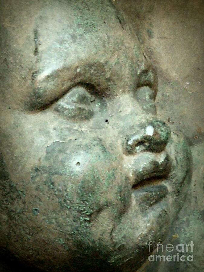Child Statue Detail Photograph by Patricia Strand