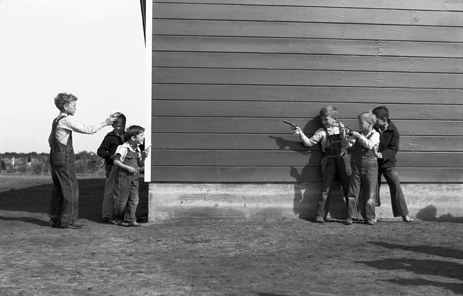 Toy Photograph - Children, 1942 by Granger