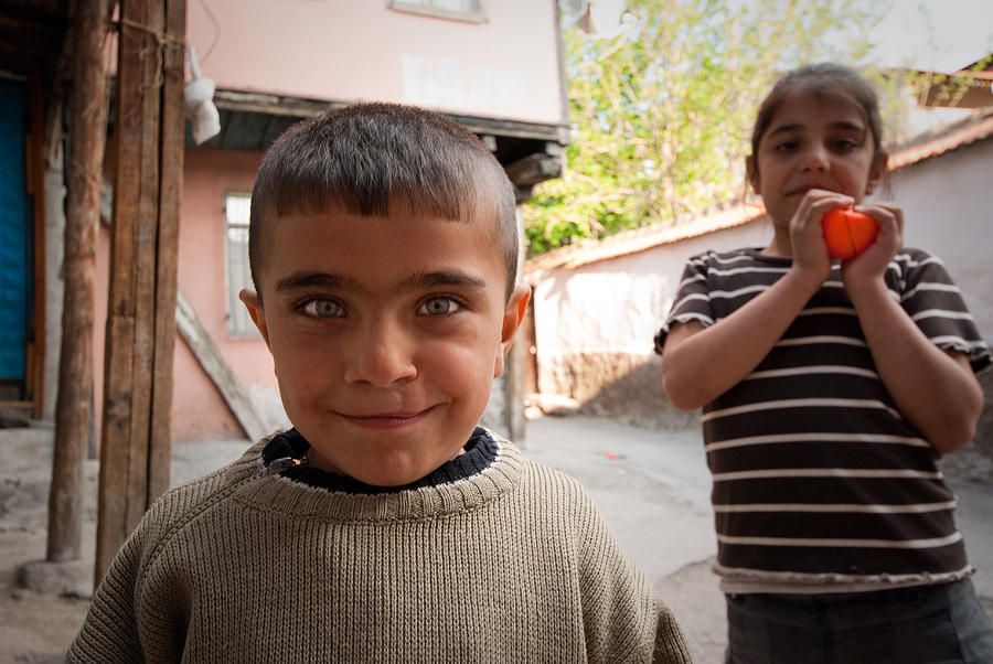 Children In Ankara Photograph by Pedro Nunez Children In Ankara Photograph by Pedro Nunez