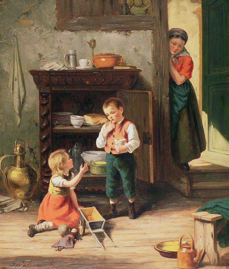 Children Playing Photograph by Jan Walraven Children Playing Photograph by Jan Walraven