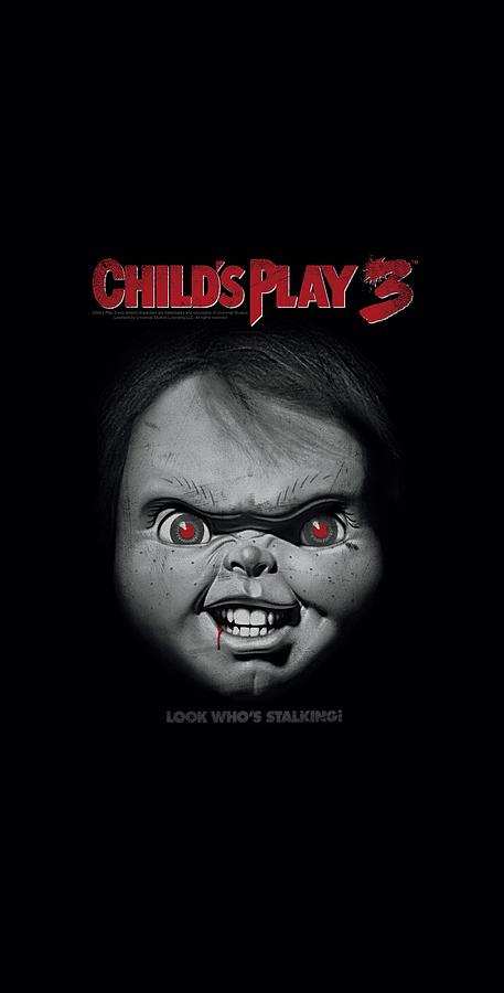 Child's Play 3 Digital Art - Childs Play 3 - Face Poster by Brand A