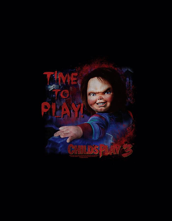 Child's Play 3 Digital Art - Childs Play 3 - Time To Play by Brand A