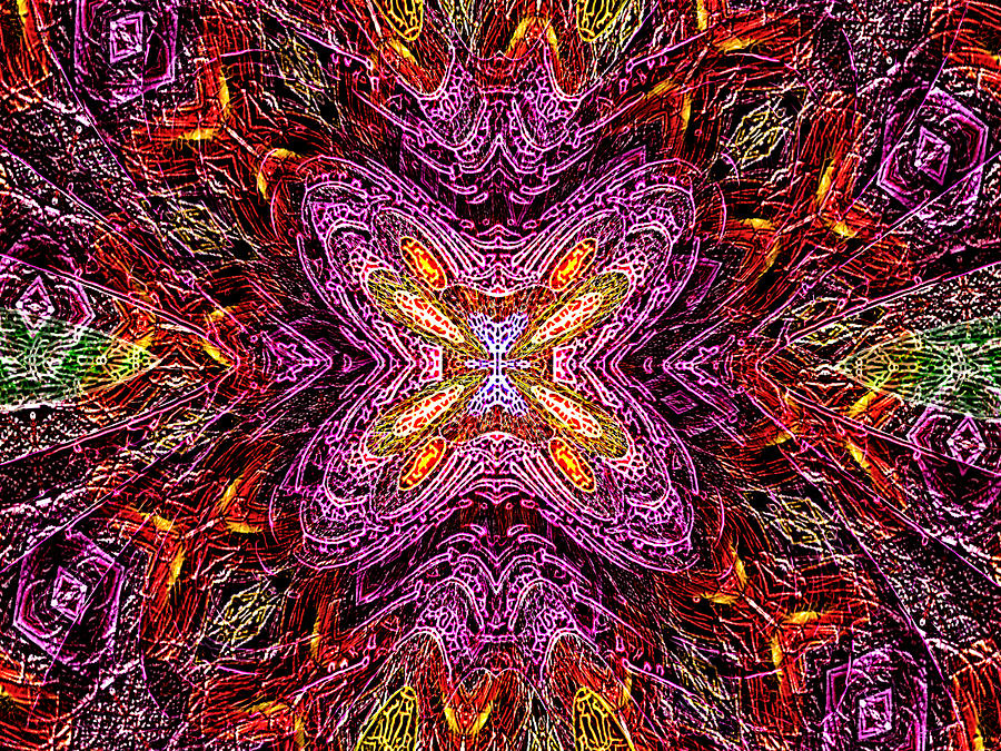 Fractal Digital Art - Childs Play by Janet Russell Fractal Digital Art - Childs Play by Janet Russell