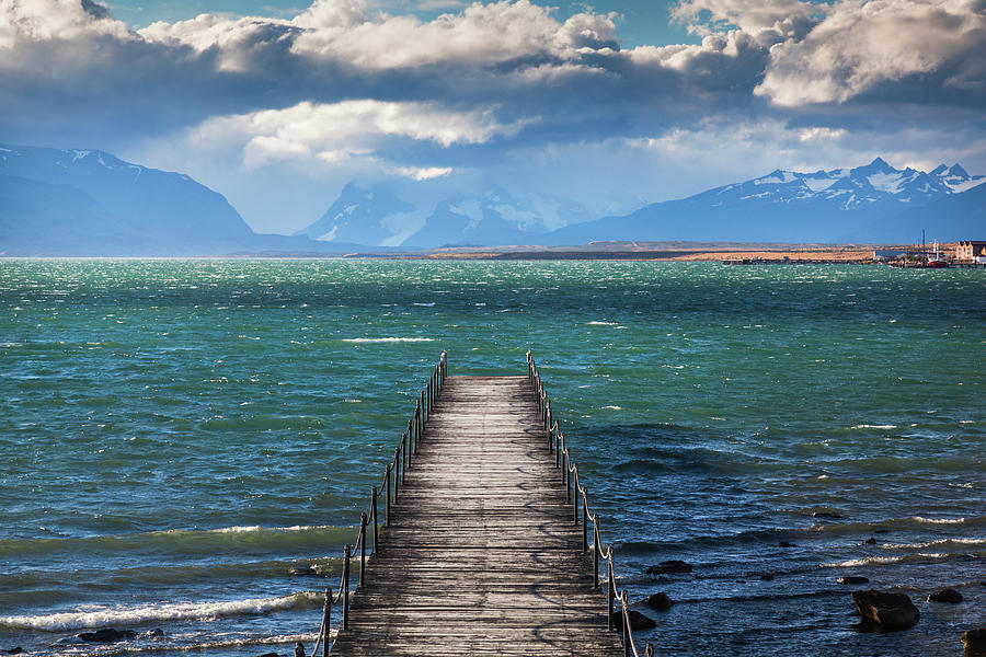 Chile, Puerto Natales, Esperanza Bay Photograph by Walter Bibikow