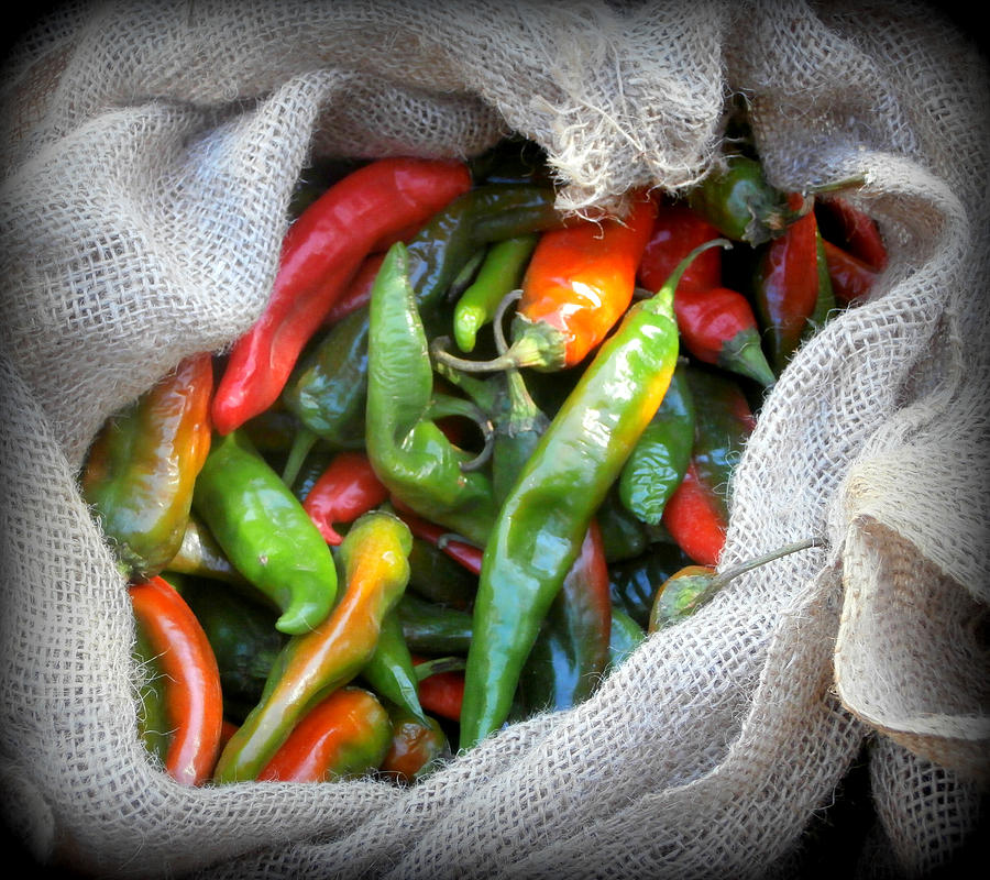 Vegetable Photograph - Chiles by Karyn Robinson