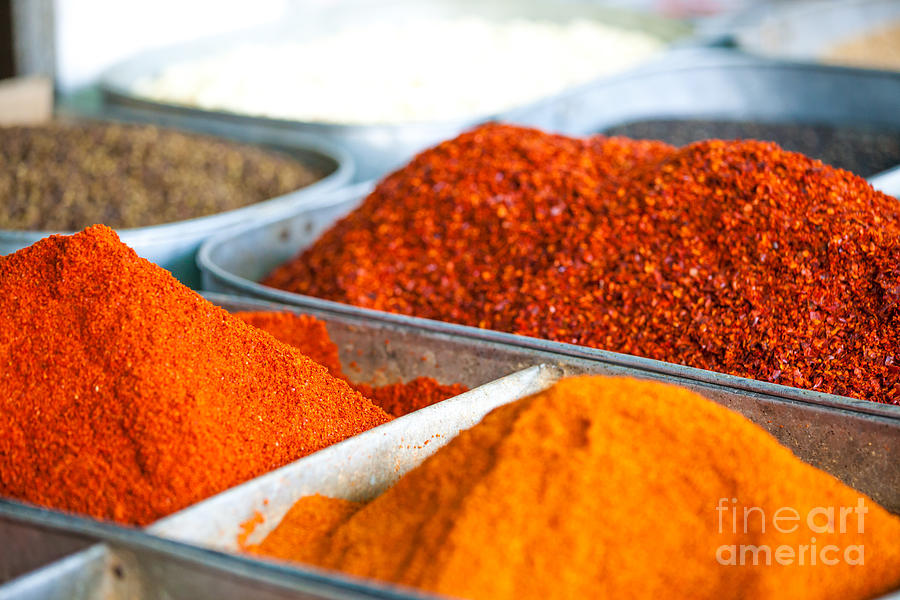 Chili pepper powder Photograph by Matteo Colombo