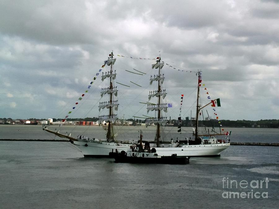 Chiliean Sailing Ship Photograph by Tap On Photo