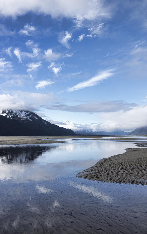 Chilkat with Wispy Clouds Photograph by Michele Cornelius