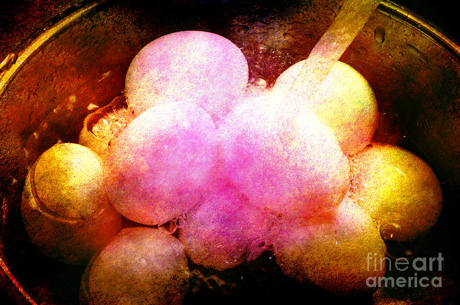 Chill Out Color Frenzy Gold And Pink Photograph by Andee Design