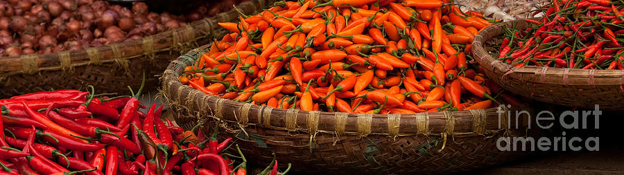Chillies 03 Photograph by Rick Piper Photography