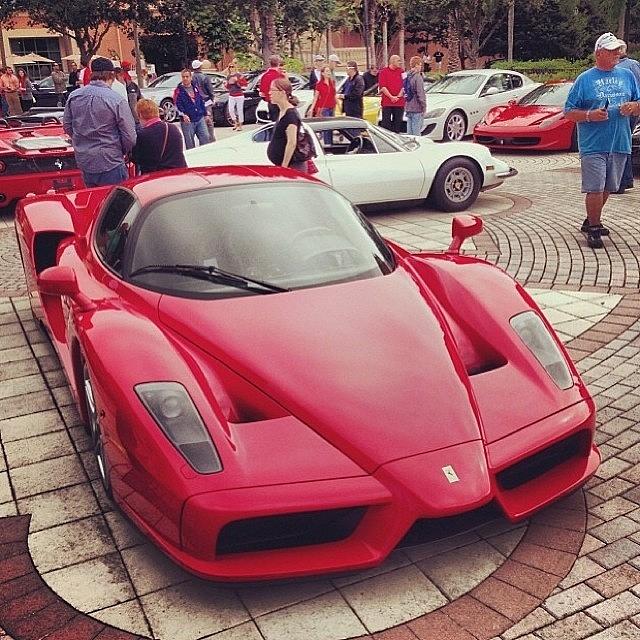 Orlando Photograph - Chillin At Thefestival Of Speed Ferrari by Heber Aguilar
