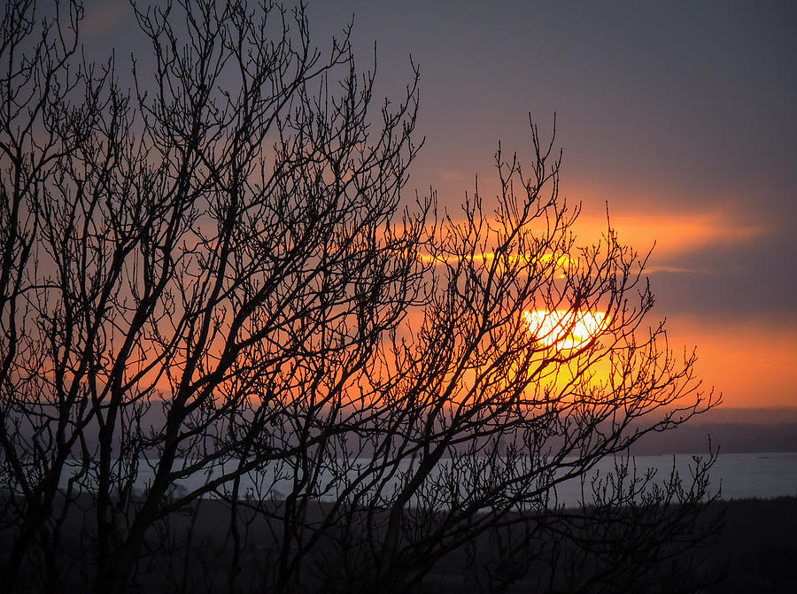 Chilly Irish Sunrise as Winter Fades Photograph by James Truett