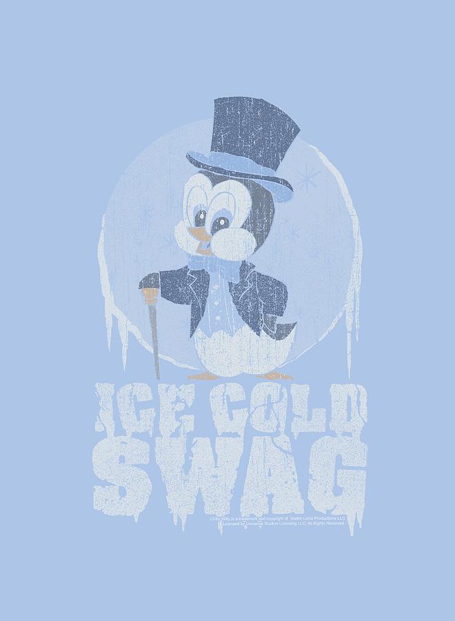Penguin Digital Art - Chilly Willy - Ice Cold by Brand A