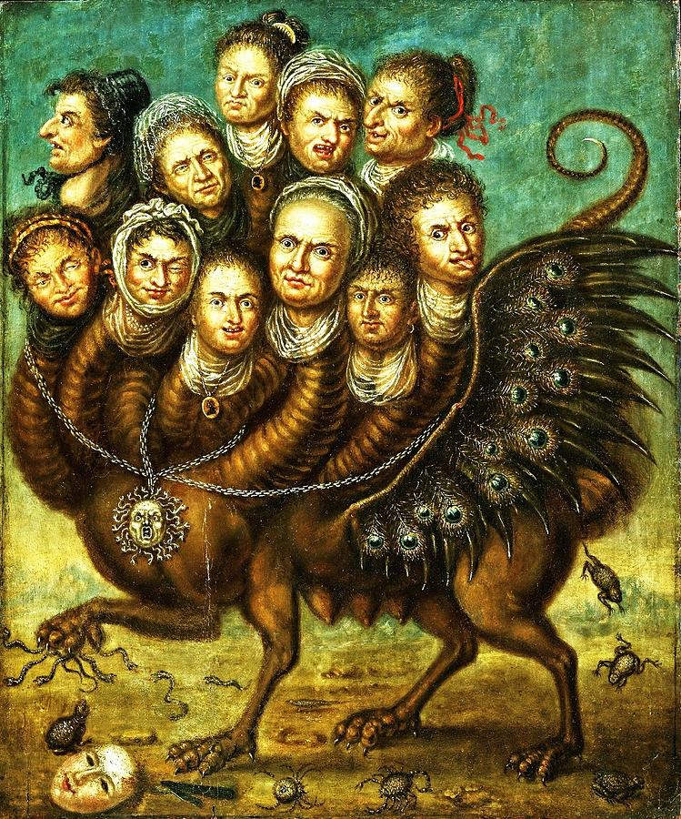 Chimera Painting by Vintage Art