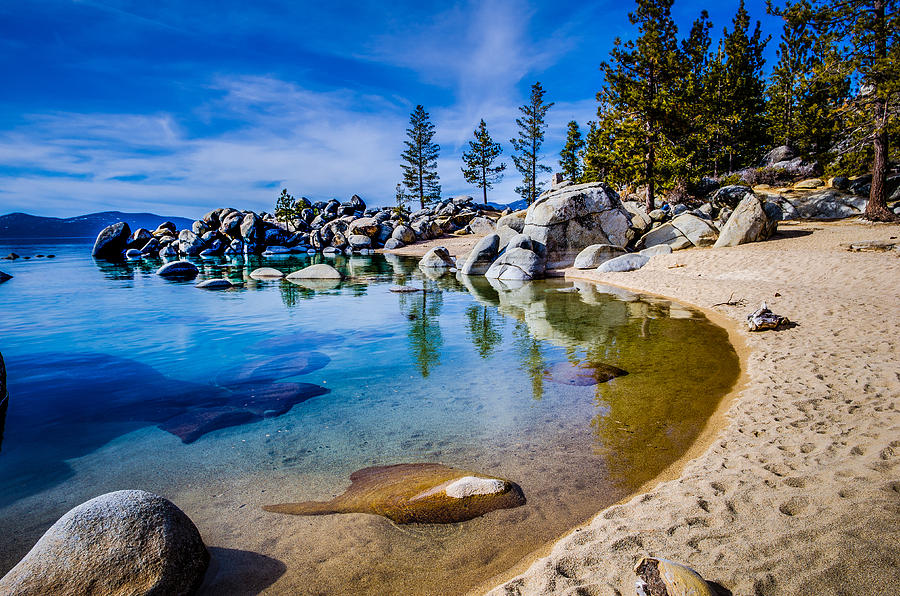 Chimney Beach Lake Tahoe Photograph by Scott McGuire