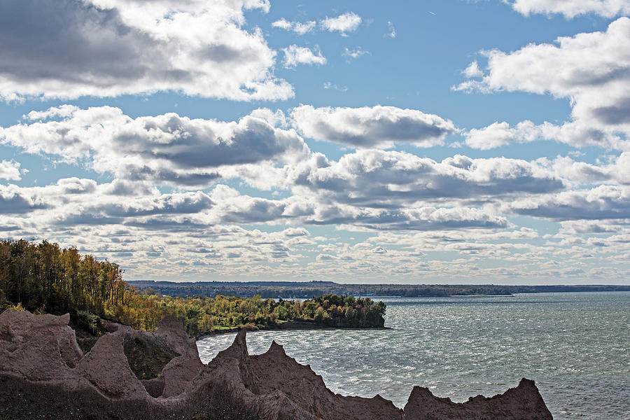 Chimney Bluffs State Park Photograph by Tom McCorkle
