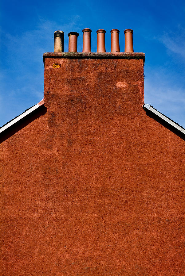 Chimney Pots Photograph by Bud Simpson