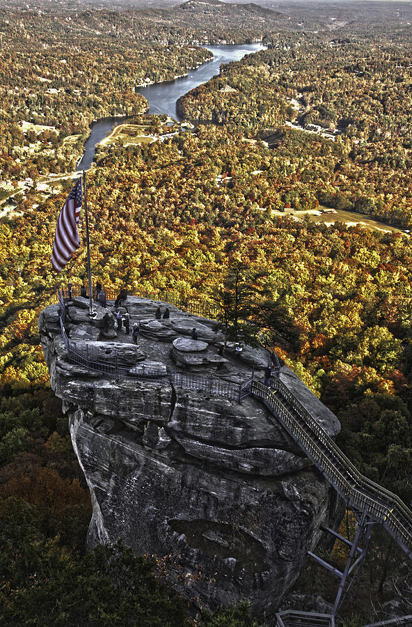 Chimney Rock Photograph by Kevin Senter