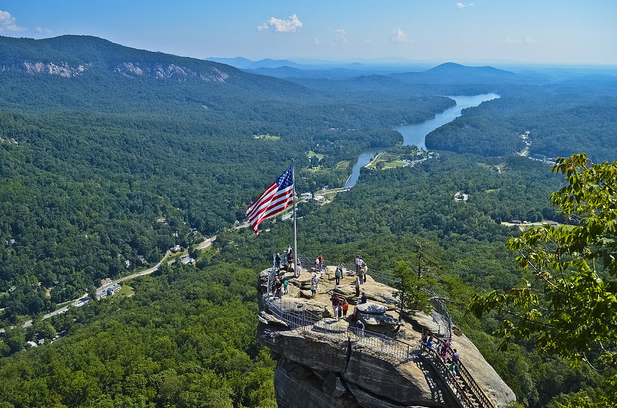 Chimney Rock Park Photograph by Ryan Phillips - Fine Art America