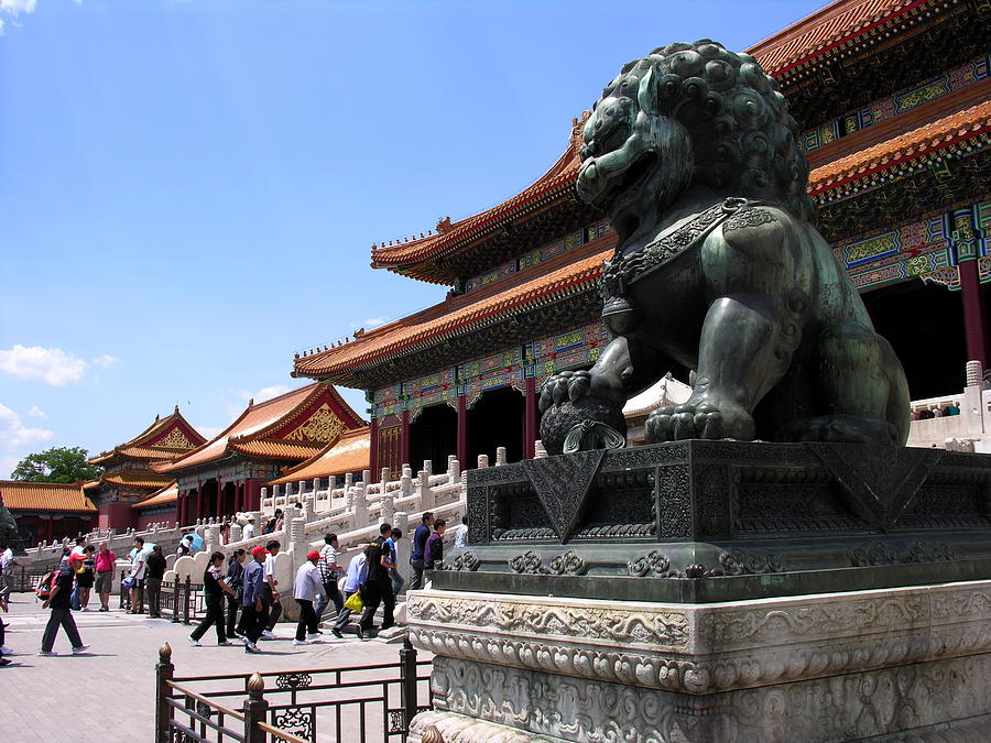 China - Beijing - Forbidden City Photograph by Jacqueline M Lewis