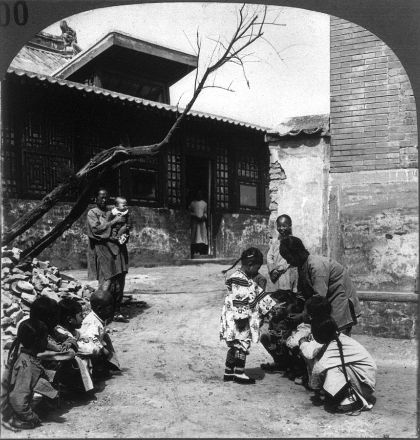 China Children, C1929 Painting by Granger
