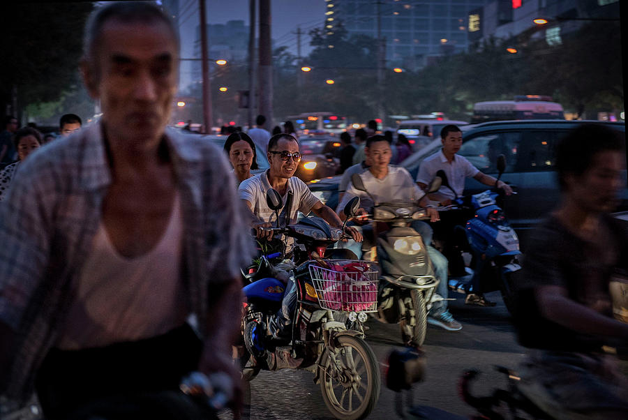 China Daily Life Photograph by Kevin Frayer
