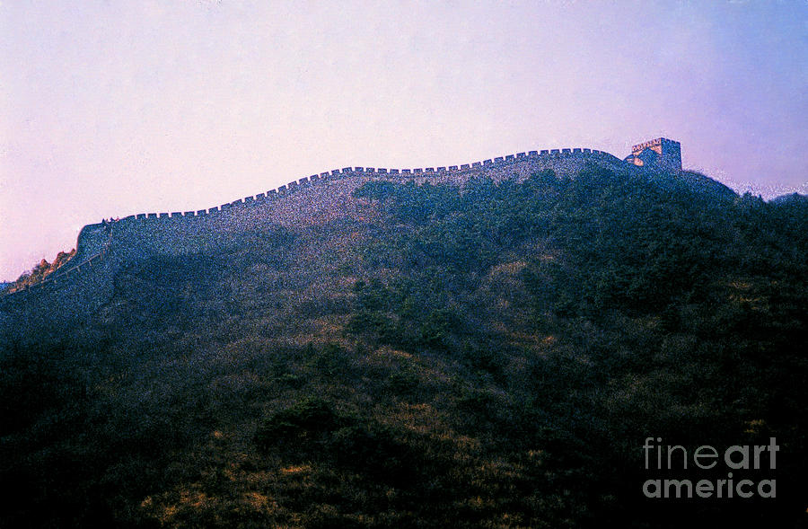 China Great Wall by jrr Photograph by First Star Art