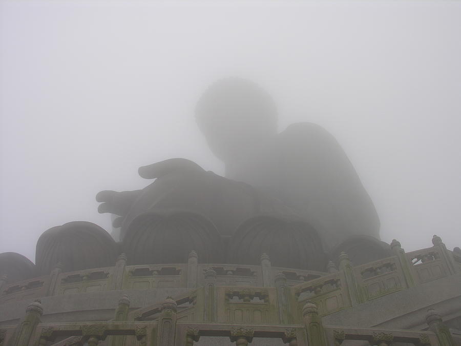 China - Lantau - Po Lin Buddha Photograph by Jacqueline M Lewis