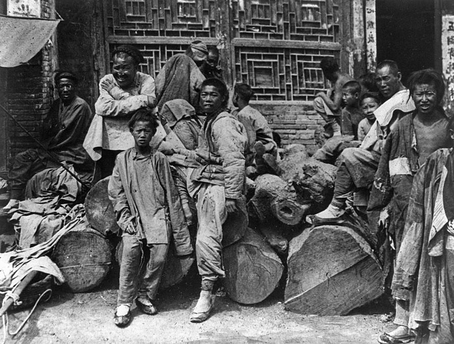 China Men And Boys, C1909 Photograph by Granger - Pixels