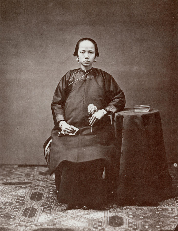 China Mother, 1860s Photograph by Granger