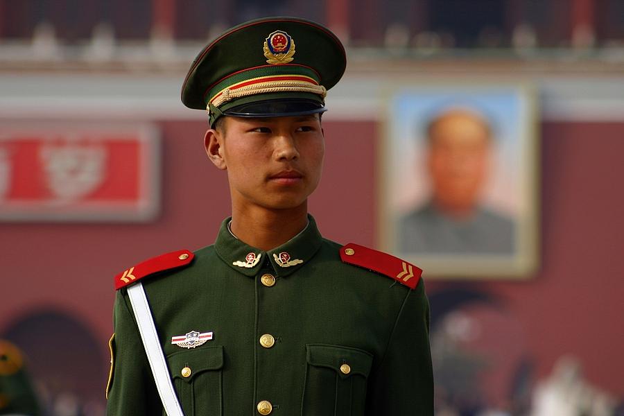 China Soldier Photograph by Henry Kowalski