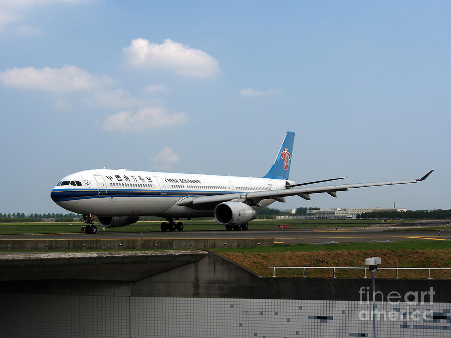 China Southern Airlines Airbus A330 Photograph by Paul Fearn
