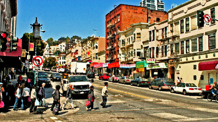 China Town San Fran Photograph by Joseph Coulombe