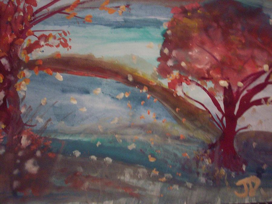 China Tree revisited Painting by Judith Desrosiers