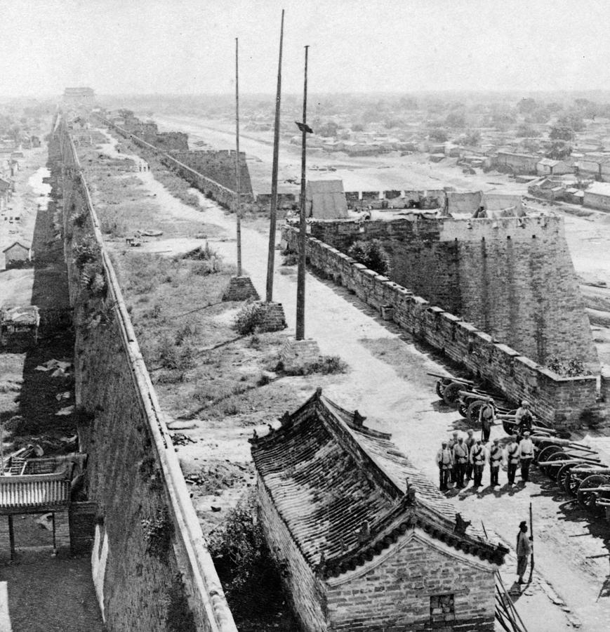 China Wall Of Peking, C1900 Photograph By Granger - Fine Art America