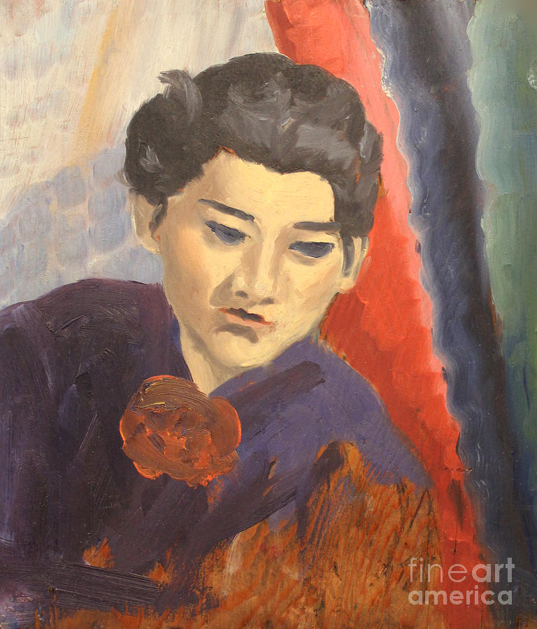 China Woman 1938 Painting by Art By Tolpo Collection