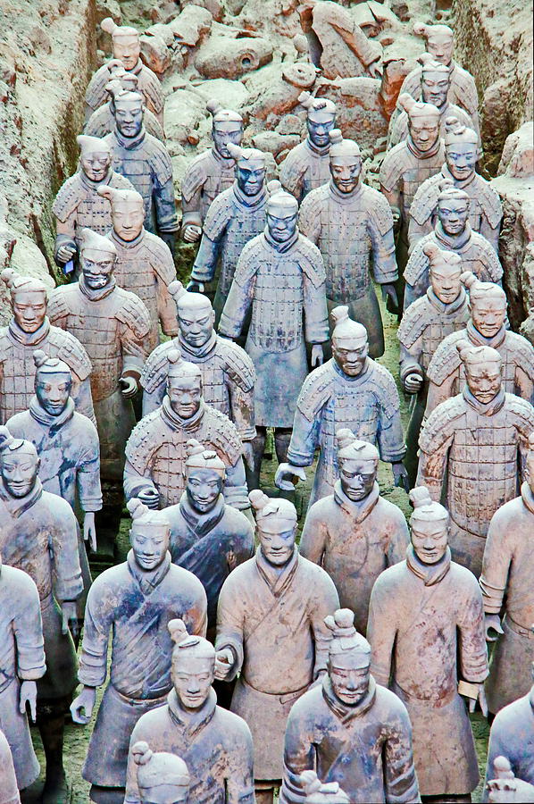 China's Terracotta Warriors Photograph By Russ Harris - Fine Art America