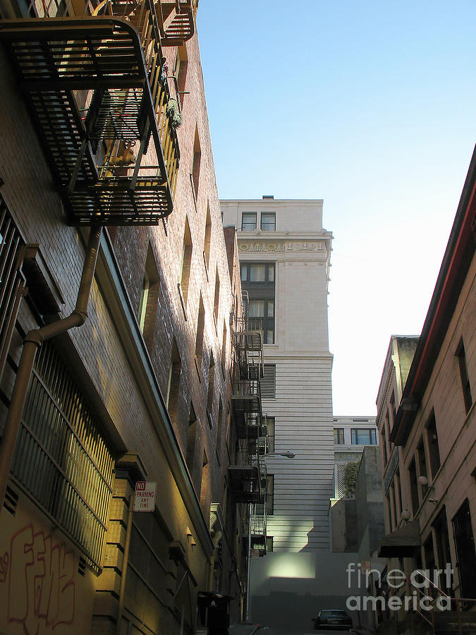 Chinatown Alley in San Francisco Photograph by Connie Fox