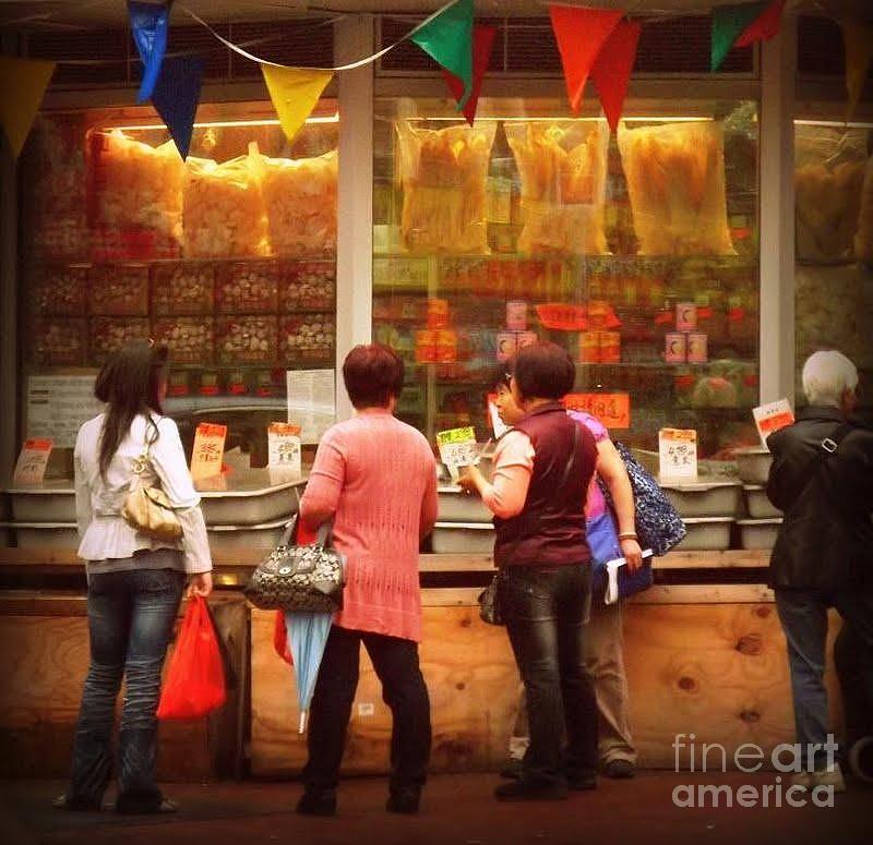 Chinatown Market - New York City Photograph by Miriam Danar