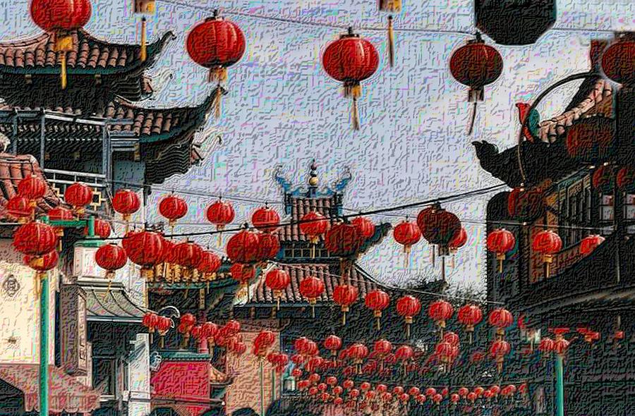 Chinatown Photograph by Nadalyn Larsen