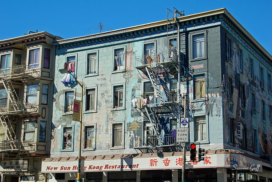 Chinatown San Francisco Scenic II Photograph by Suzanne Gaff