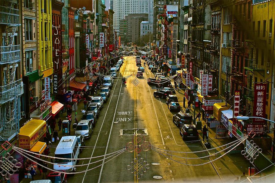 City Photograph - Chinatown Sun by Joey Roesel