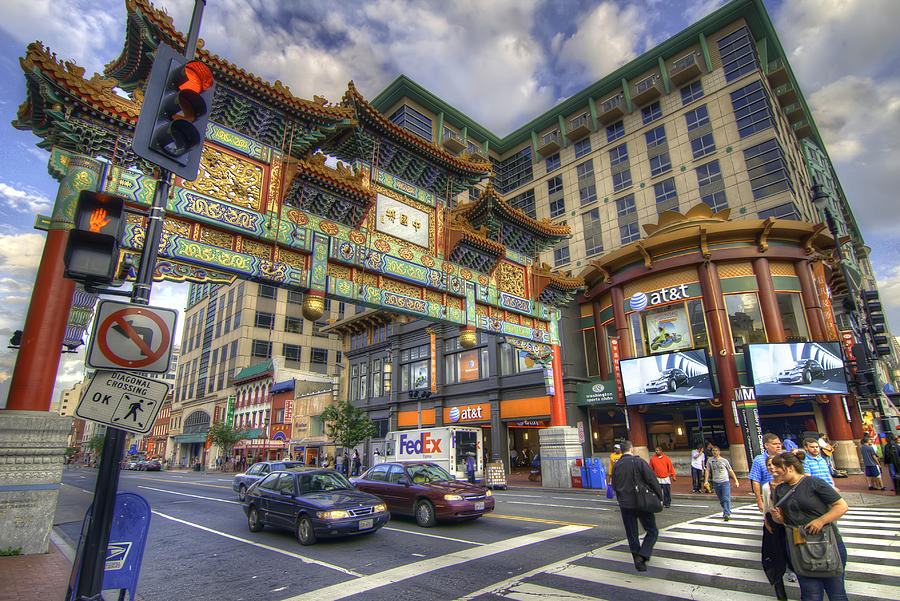 Chinatowns Friendship Arch Photograph by Tim Stanley
