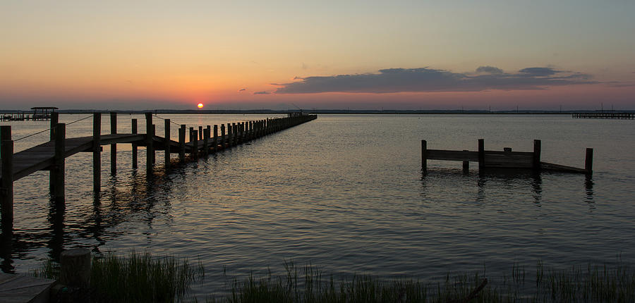 Chincoteague Island Sunset Photograph by Kyle Lee
