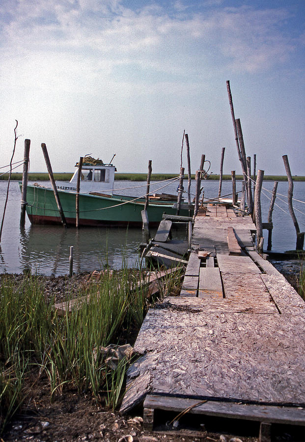Chincoteague Work Boat Photograph by Skip Willits