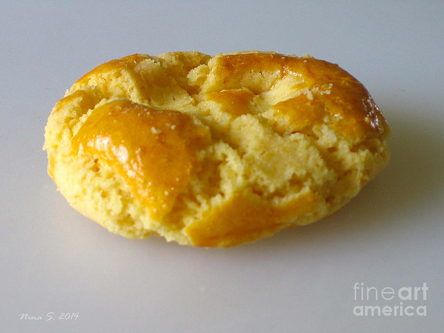 Chinese Almond Cookie Photograph by Nina Silver