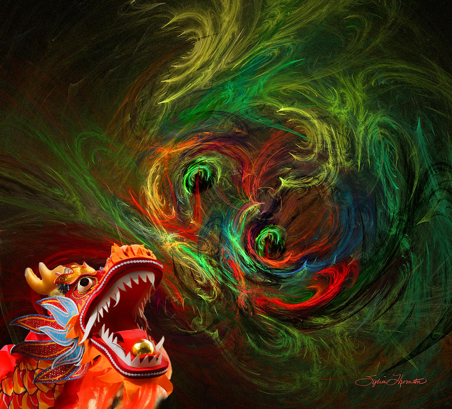 Chinese Dragons Photograph by Sylvia Thornton
