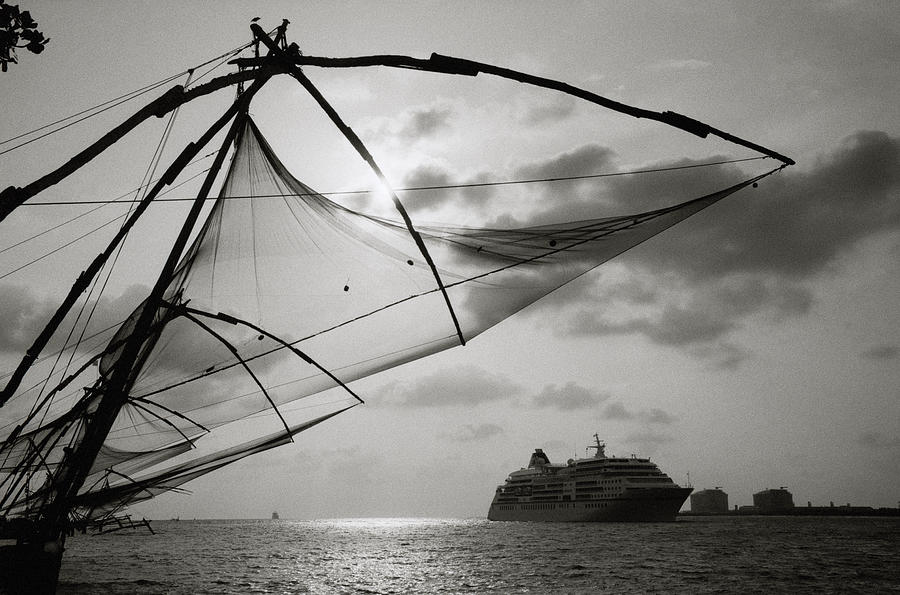 Chinese Fishing Net Photograph by Shaun Higson