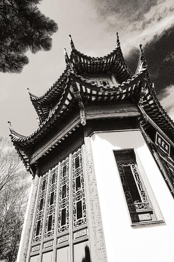 Chinese garden in Montreal Photograph by Arkady Kunysz