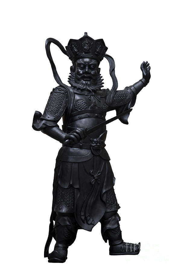 Chinese god statue Photograph by Tosporn Preede
